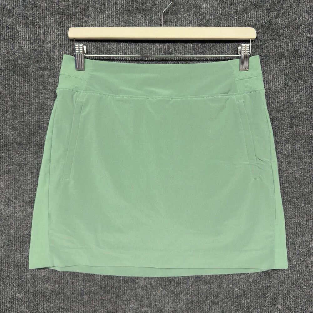 Athleta Green Athletic Skort Women’s Size 8 Stretch Active Golf Tennis Skirt